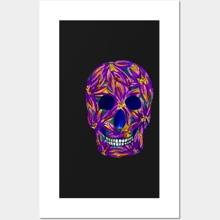 Sugar Skull (large, untiled design) Posters and Art